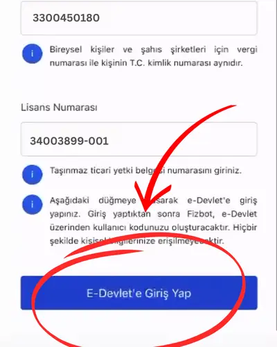 EIDS Kullanıcı Aktivasyonu (Danışman) ekran goruntusu